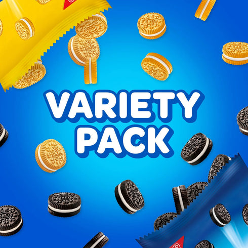 OREO Mini Mix Variety Pack Sandwich Cookies, 1.5 oz., 30 pk
